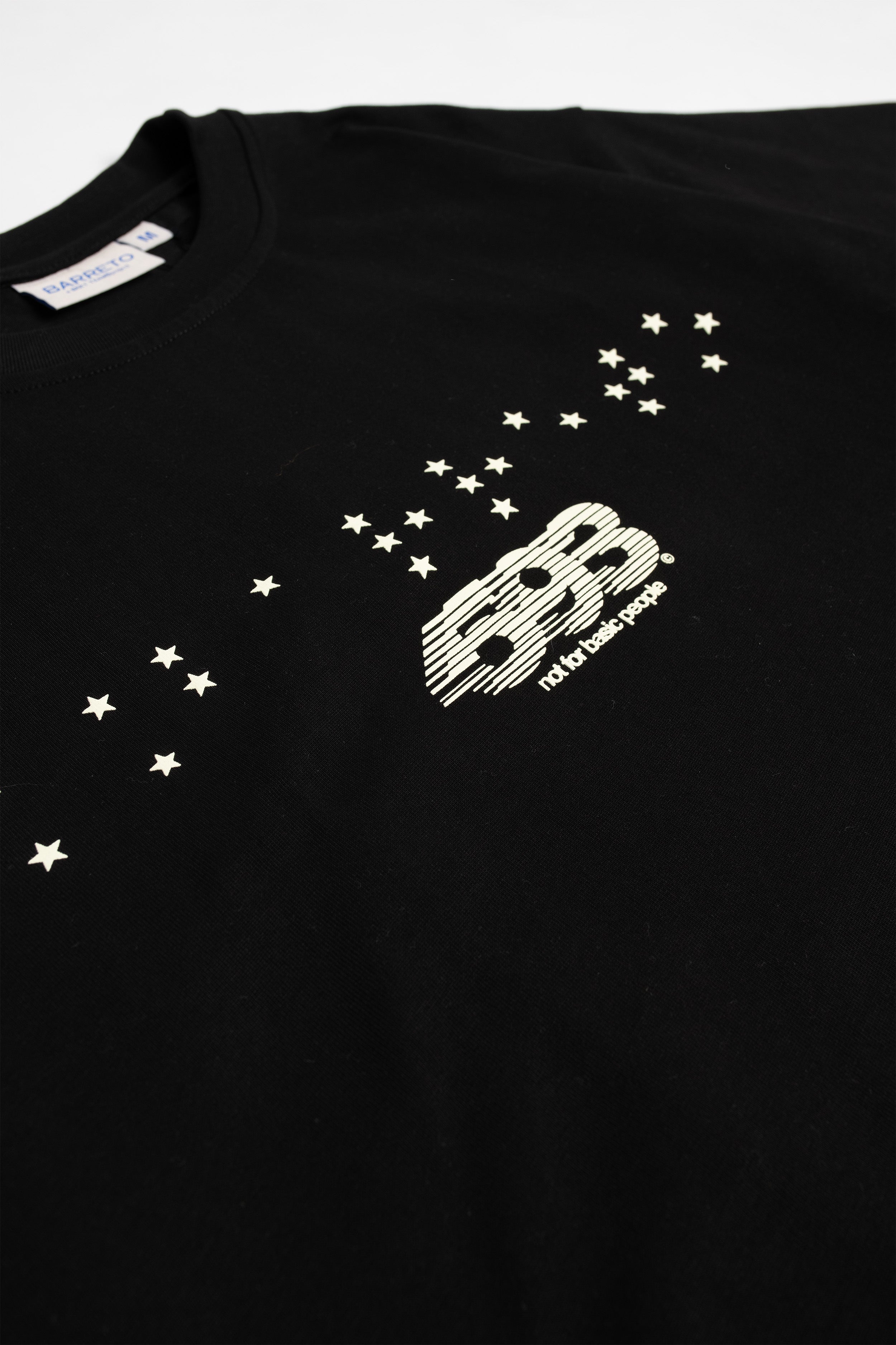 T-SHIRT BRAILLE BLACK