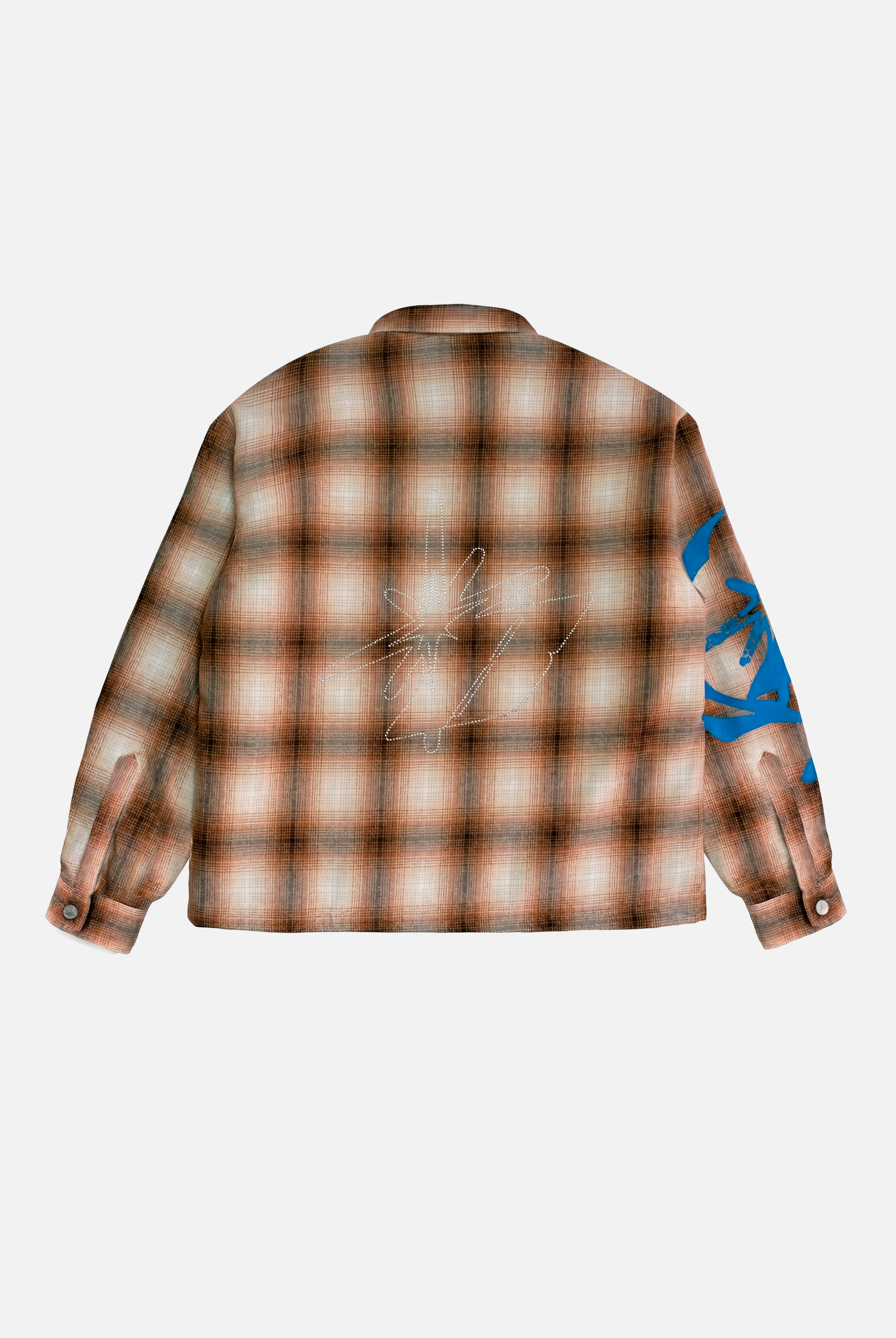 Rhinestone Mocca Flannel (Limited to 15)