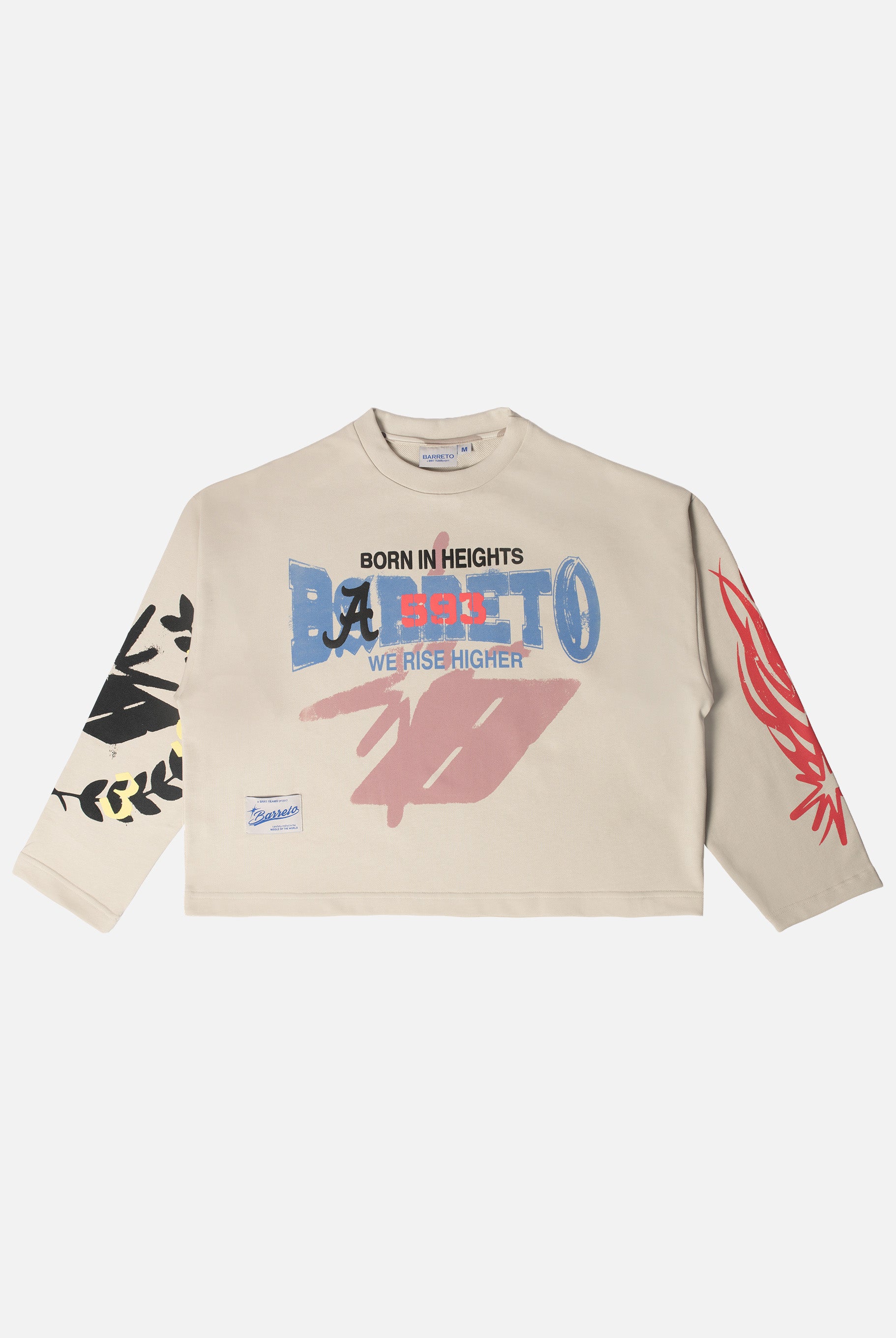 BEIGE 593 CREWNECK