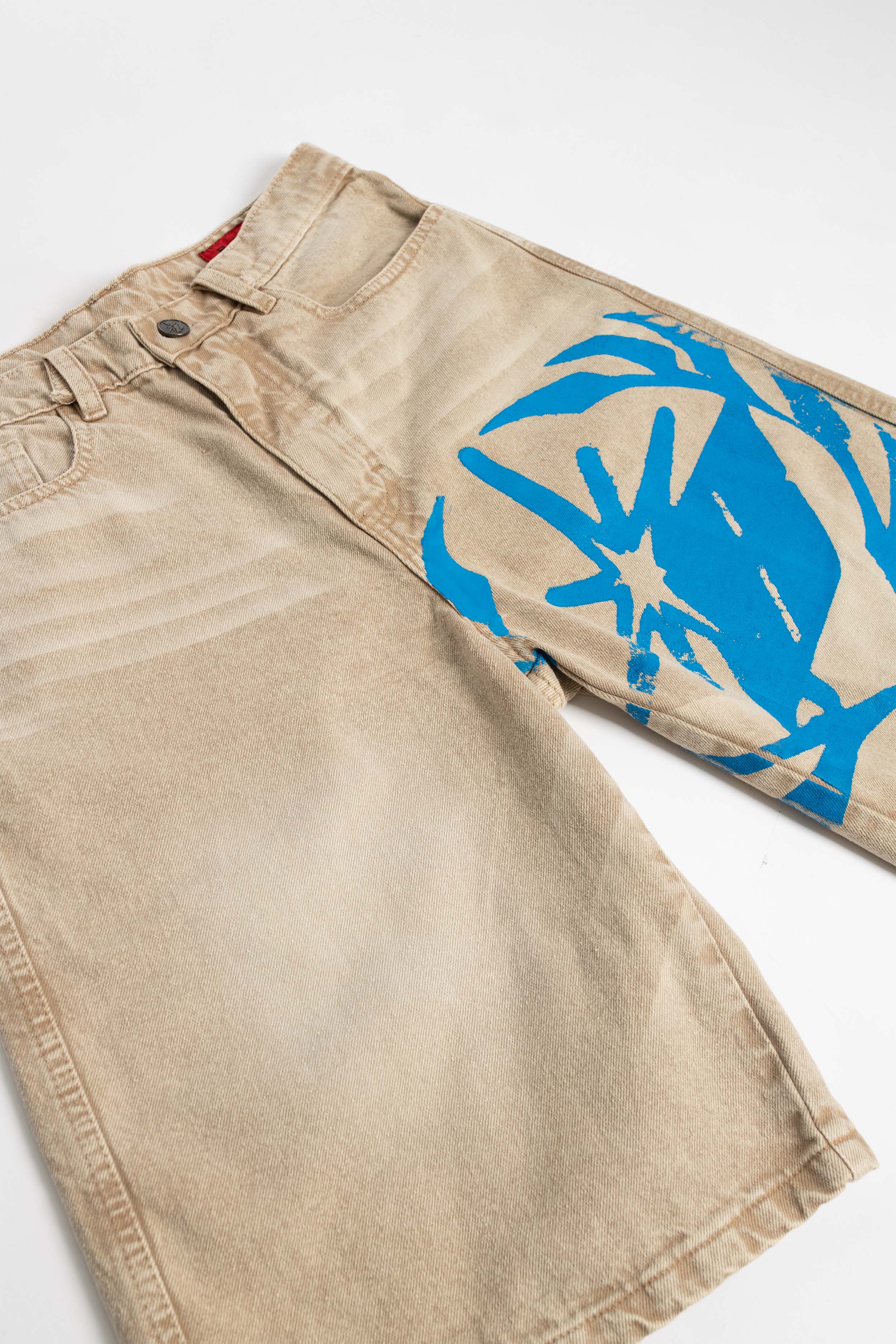 SHORTS JEAN MOCCA BLUE