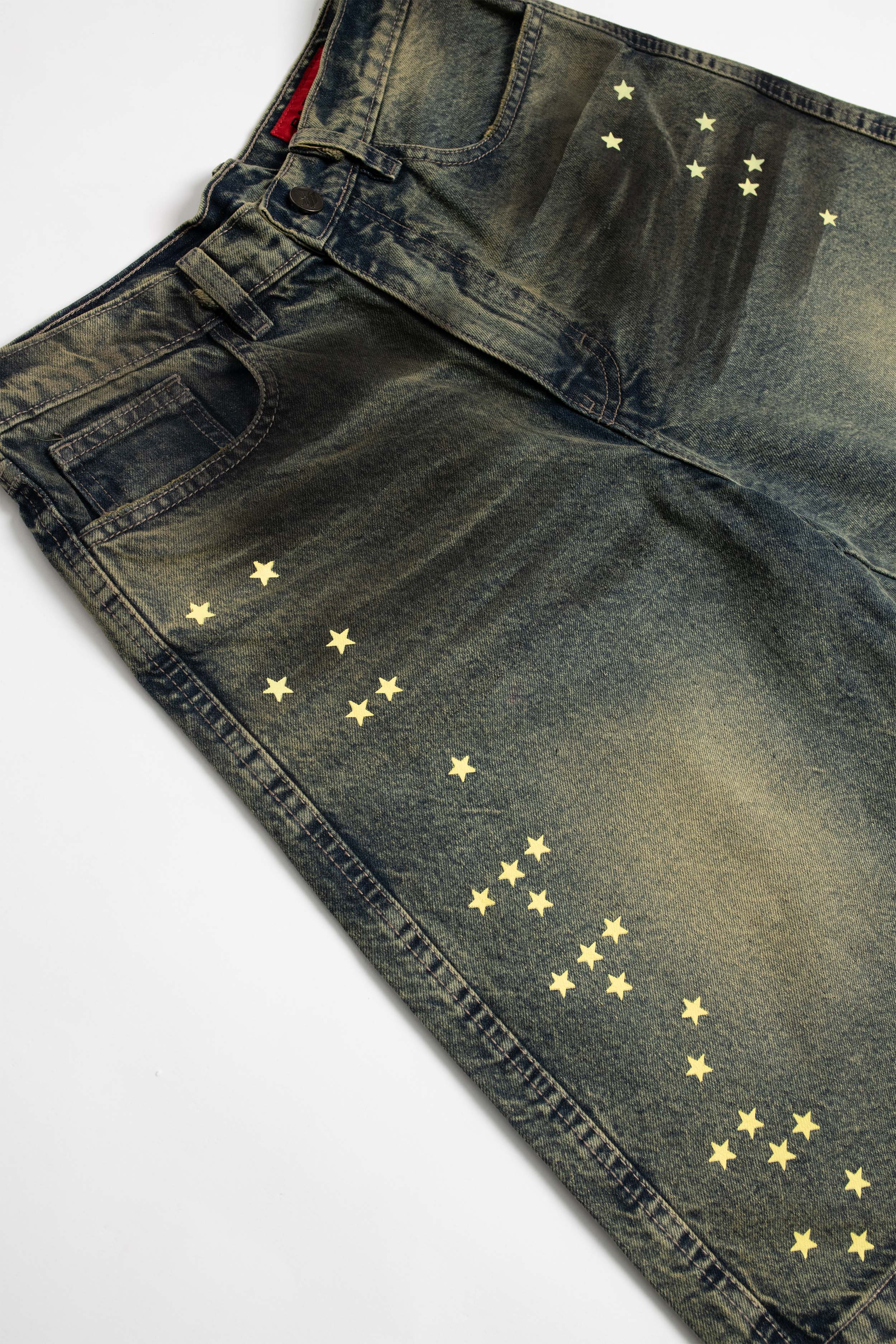 SHORTS JEAN GREEN