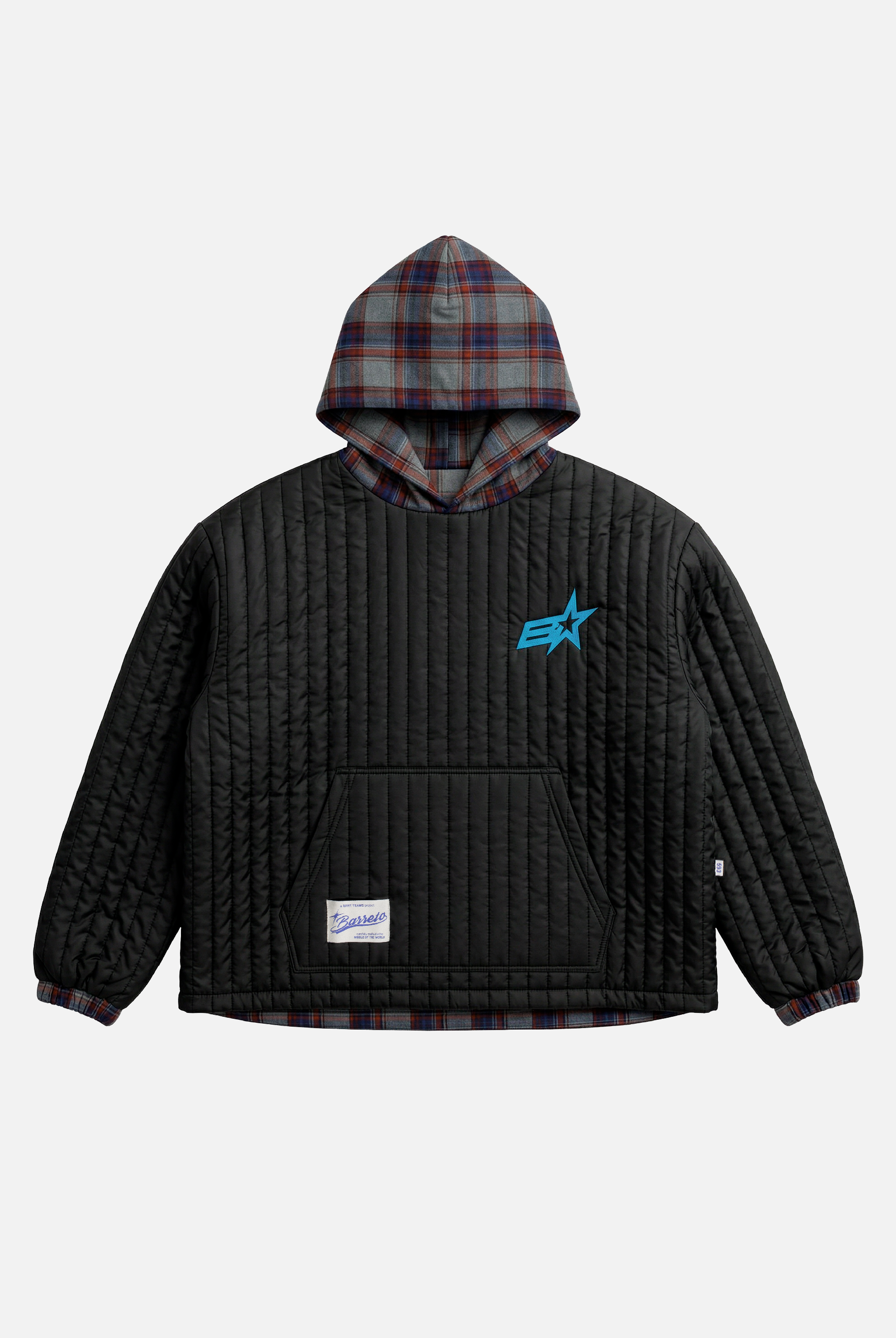 TARTAN HOODIE YELLOW (REVERSIBLE) (Limited to 15)
