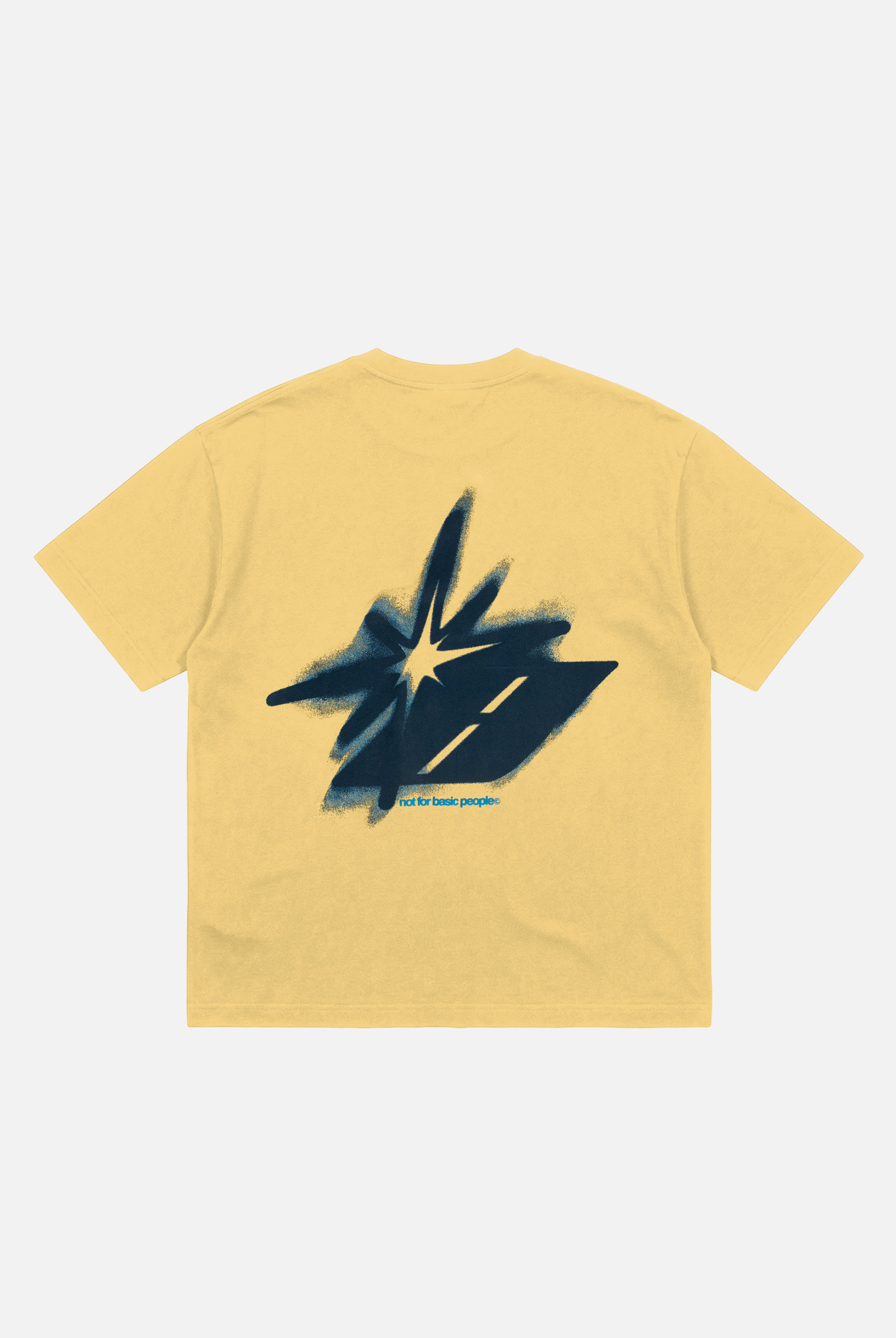 T-SHIRT BRAILLE YELLOW