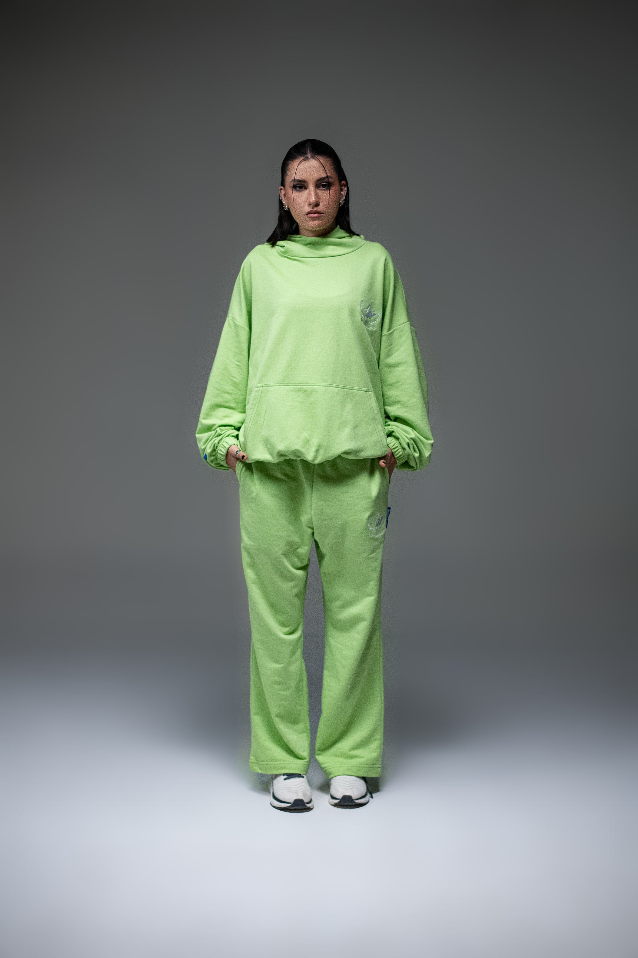 HOODIE BC LIME