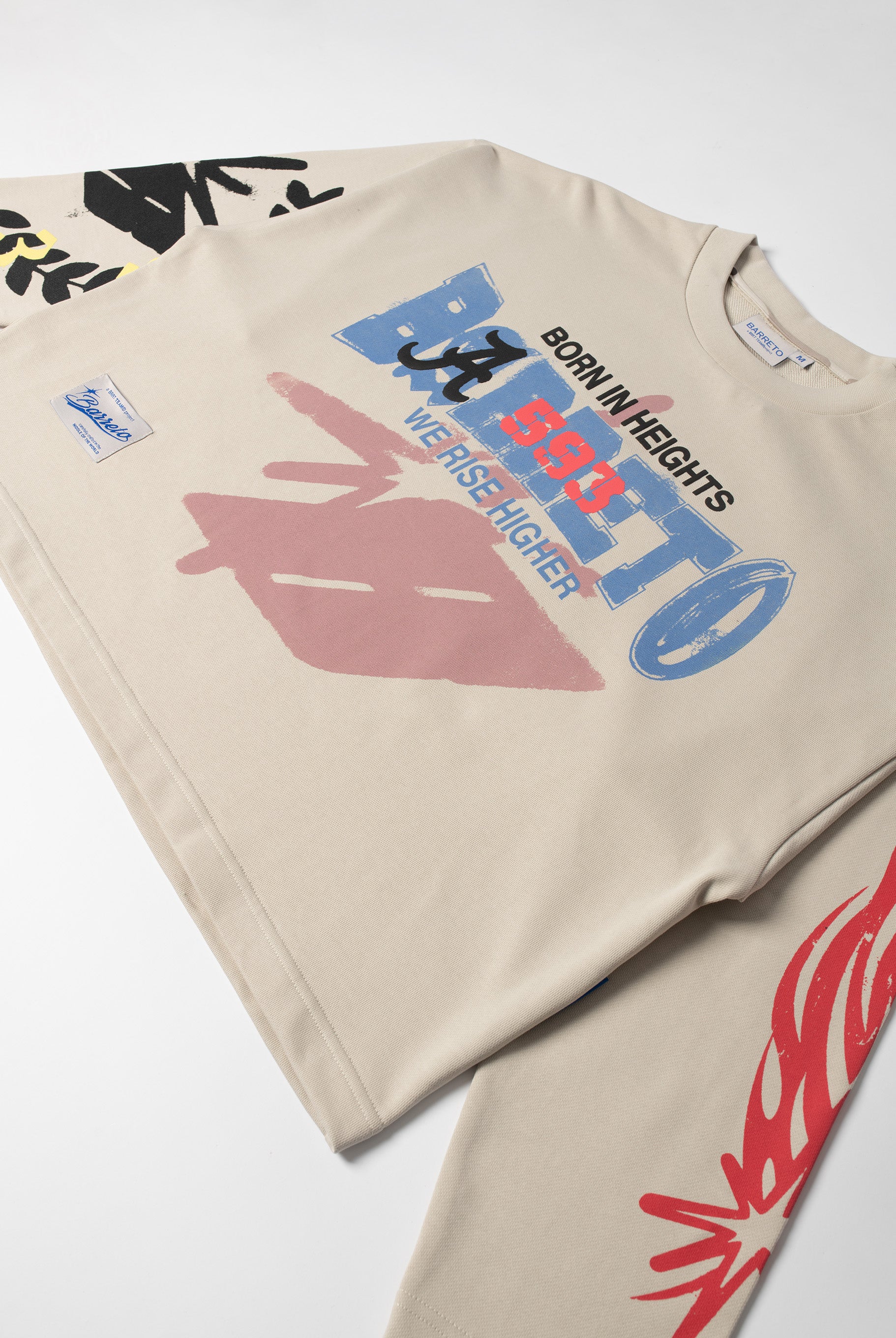 BEIGE 593 CREWNECK